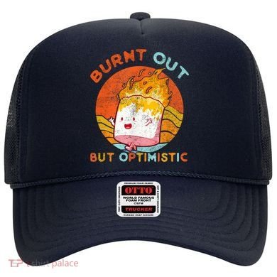 Burnt Out But Optimistic Retro Vintage Sunset Hat
