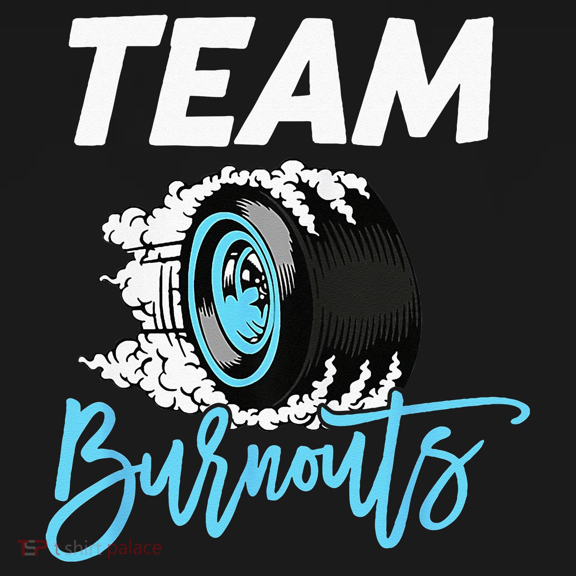 Burnouts Or Bows Team Boy Team Girl Gender Reveal T-Shirt