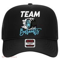 Burnouts Or Bows Team Boy Team Girl Gender Reveal Hat thumb 0