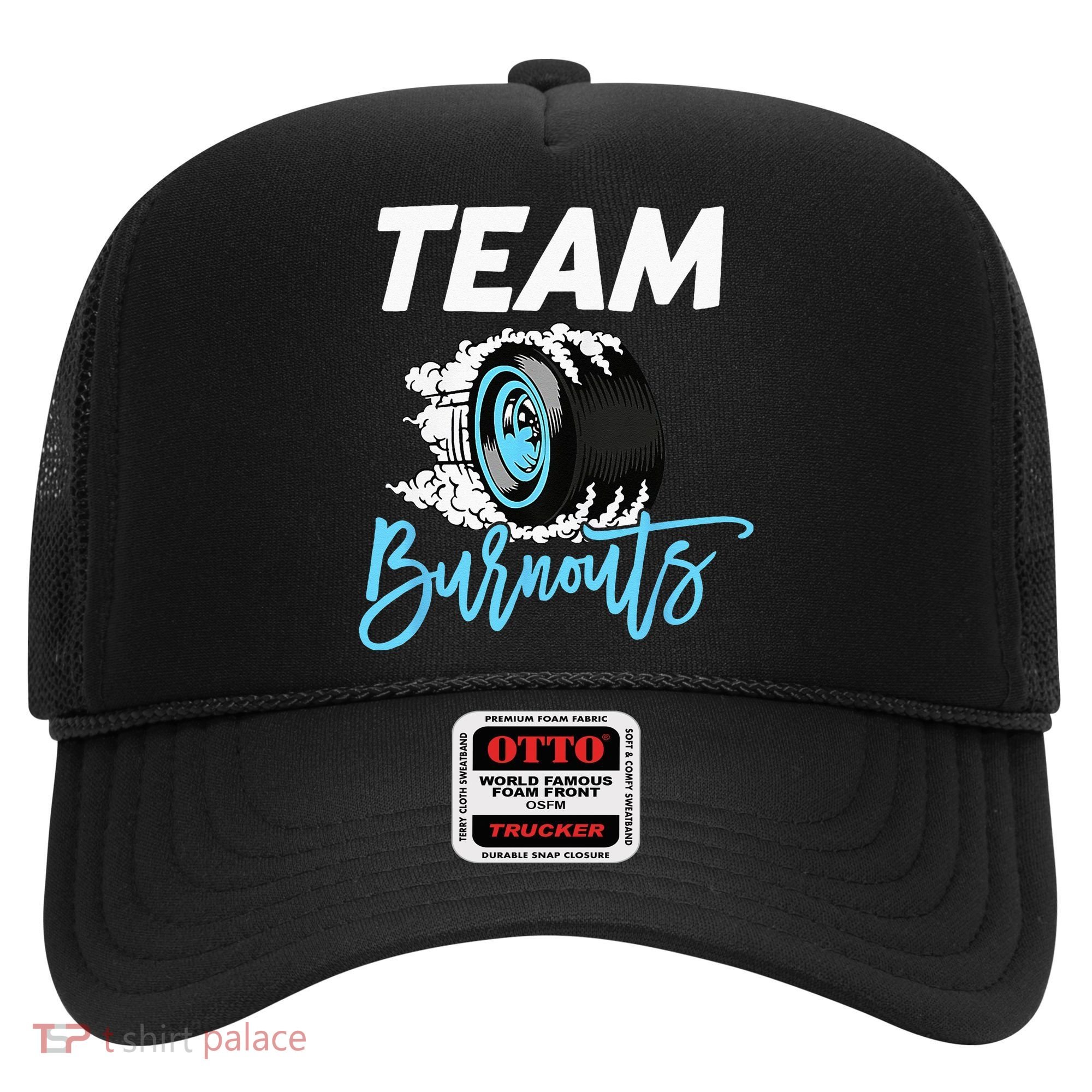 Burnouts Or Bows Team Boy Team Girl Gender Reveal Hat