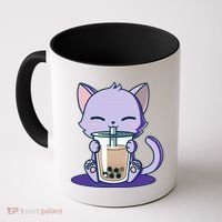 Boba Kitty Coffee Mug thumb 0