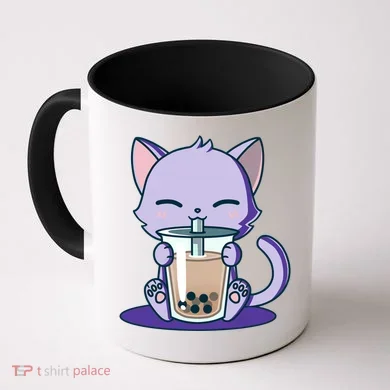Boba Kitty Coffee Mug