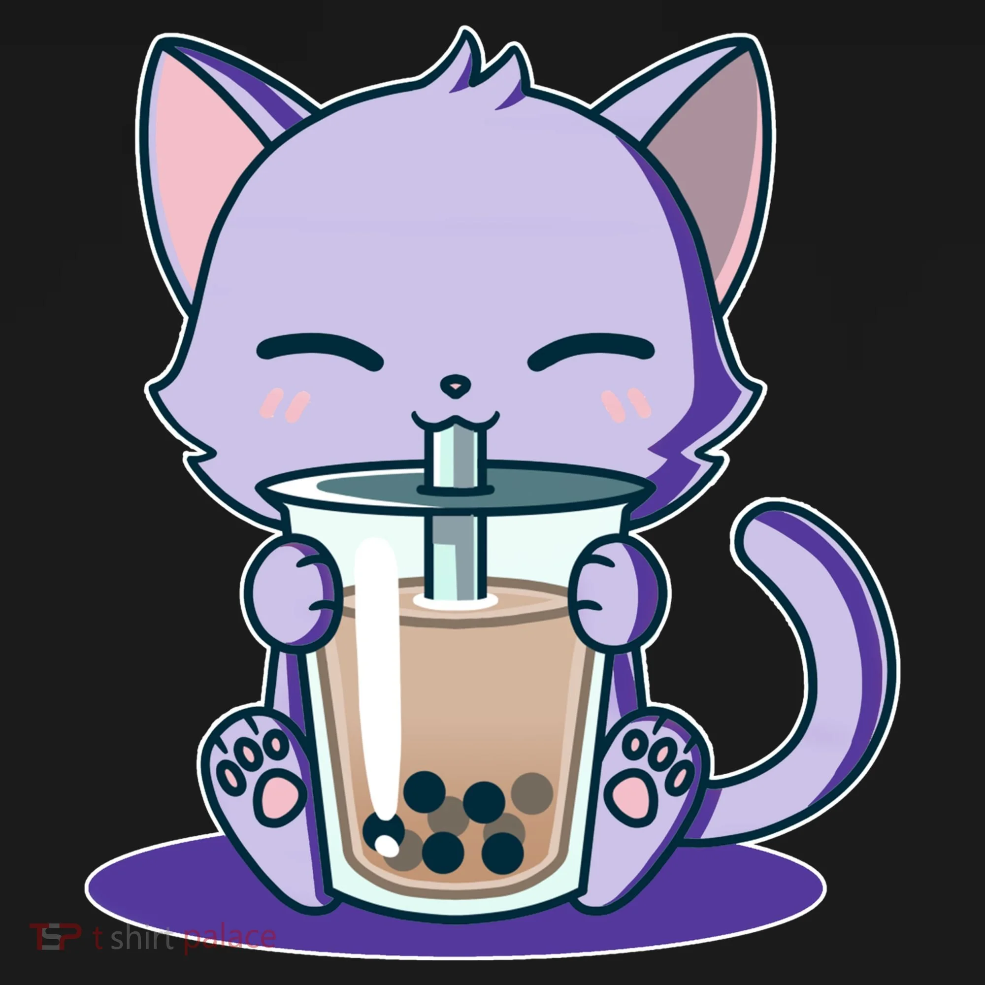 Boba Kitty Polo