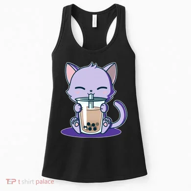 Boba Kitty Women's Tank Top