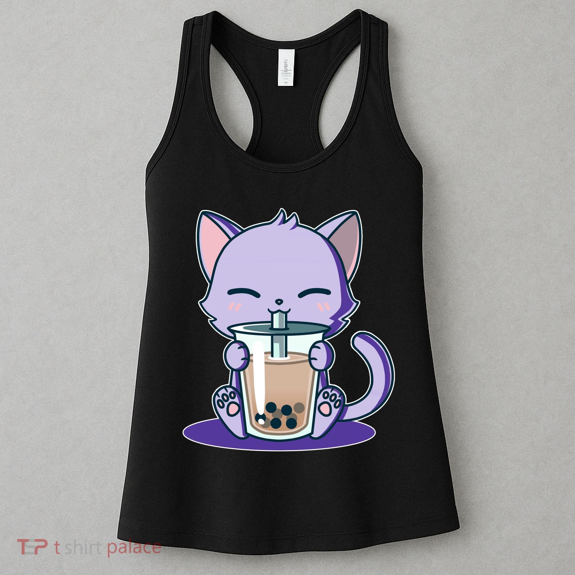 Boba Kitty Women's Tank Top