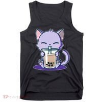 Boba Kitty Tank Top thumb 0