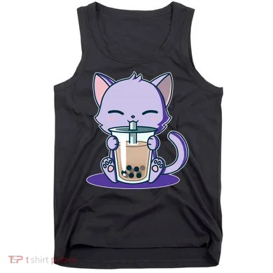 Boba Kitty Tank Top