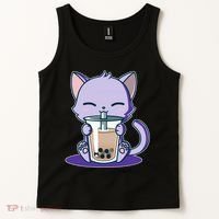 Boba Kitty Tank Top thumb 2