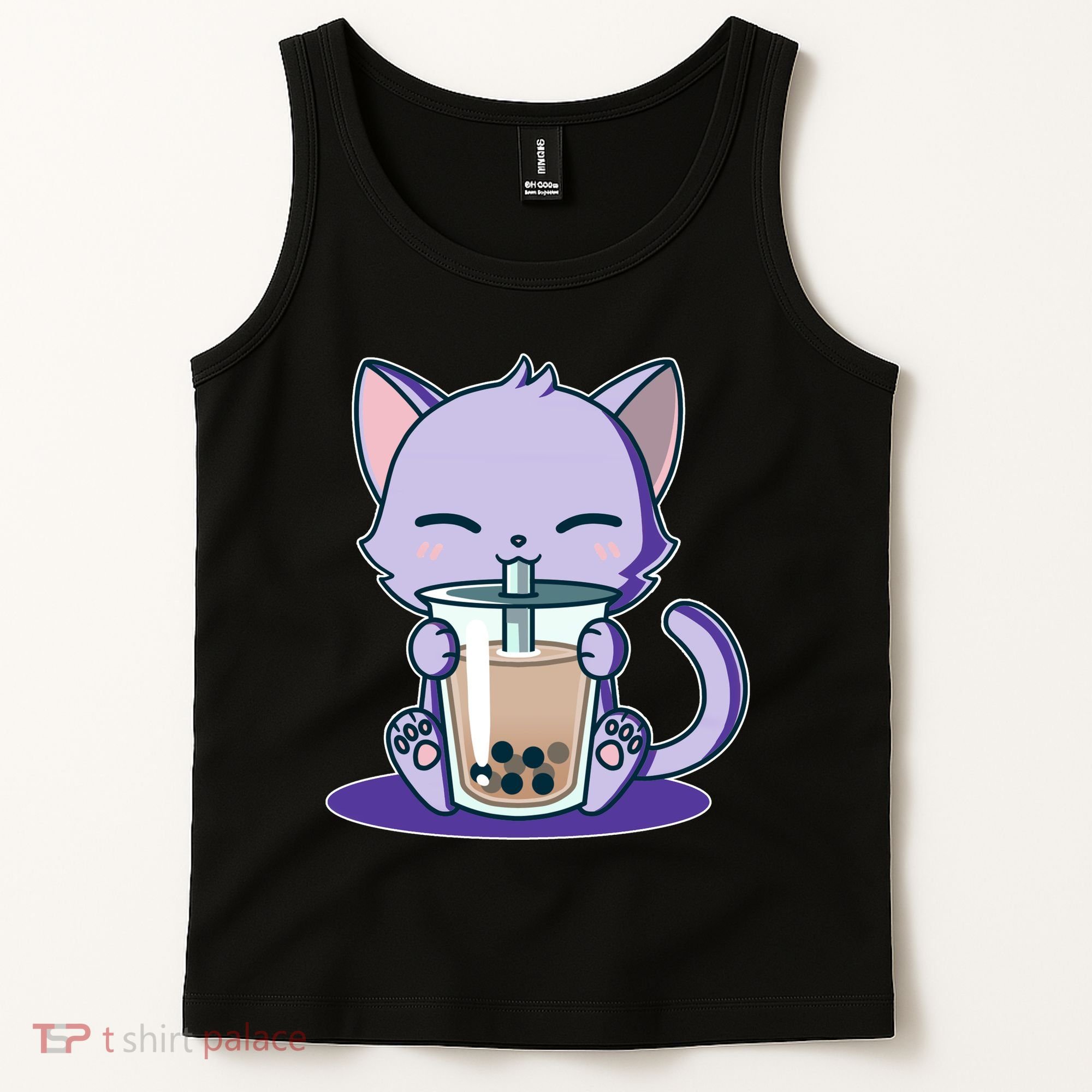 Boba Kitty Tank Top