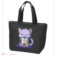 Boba Kitty Tote Bag thumb 3