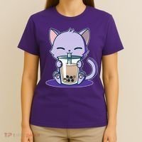Boba Kitty T-Shirt thumb 4