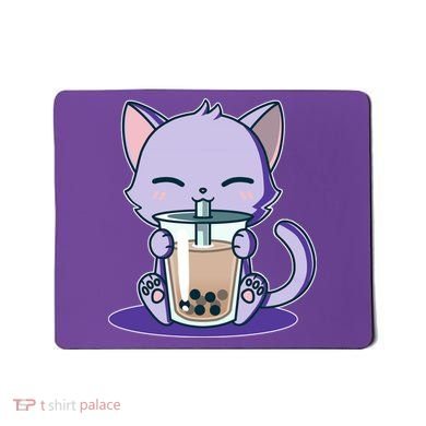 Boba Kitty Mousepad