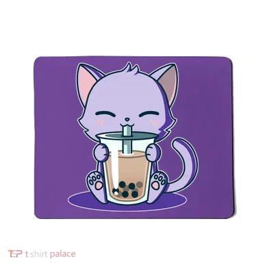 Boba Kitty Mousepad