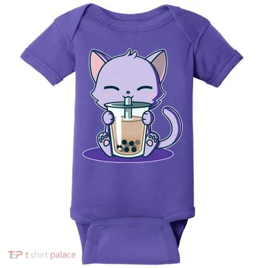 Boba Kitty Baby Bodysuit