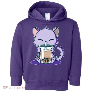 Boba Kitty Toddler Hoodie