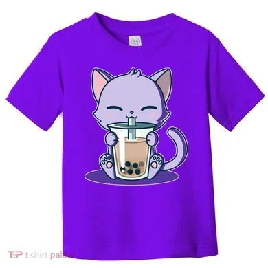 Boba Kitty Toddler T-Shirt
