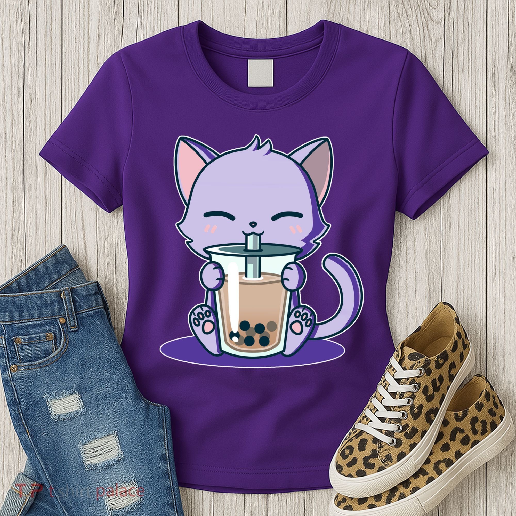 Boba Kitty Women's T-Shirt