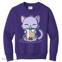 Boba Kitty Kids Sweatshirt thumb 0