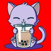 Boba Kitty Santa Hat thumb 1