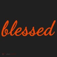 Blessed Orange Christian Women's Sweatshirt thumb 2