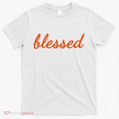 Blessed Orange Christian T-Shirt