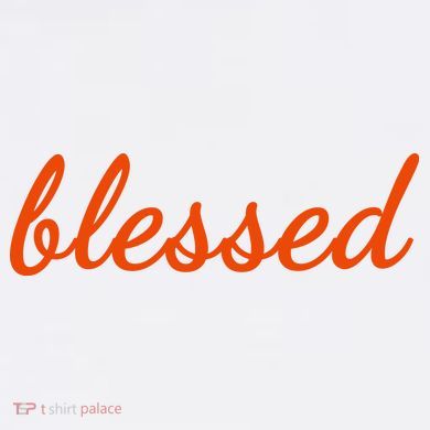 Blessed Orange Christian Women's Perfect Tri Tunic Long Sleeve Shirt