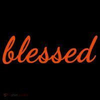 Blessed Orange Christian Women's Tank Top thumb 5