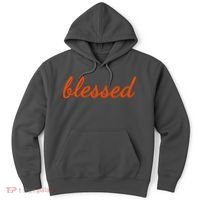 Blessed Orange Christian Hoodie thumb 0