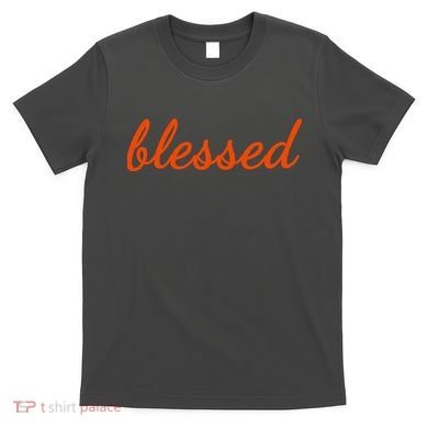 Blessed Orange Christian T-Shirt