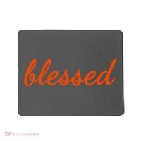 Blessed Orange Christian Mousepad thumb 0