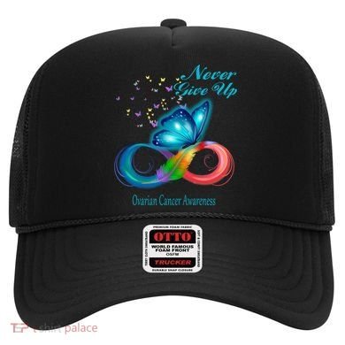 Butterfly Ovarian Cancer Awareness Gift Hat
