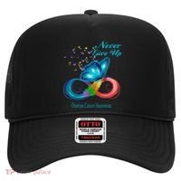 Butterfly Ovarian Cancer Awareness Gift Hat thumb 0