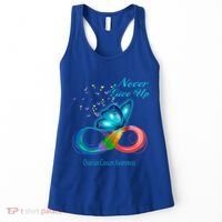 Butterfly Ovarian Cancer Awareness Gift Women's Tank Top thumb 0