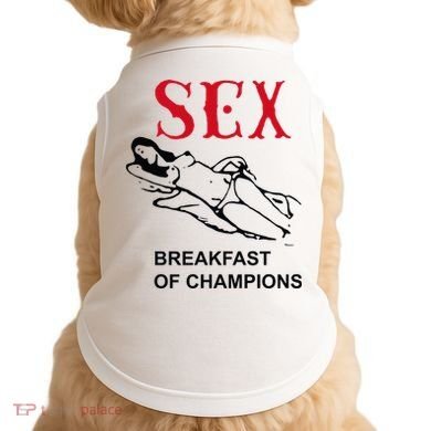 Breakfast Of Champions Doggie Tank