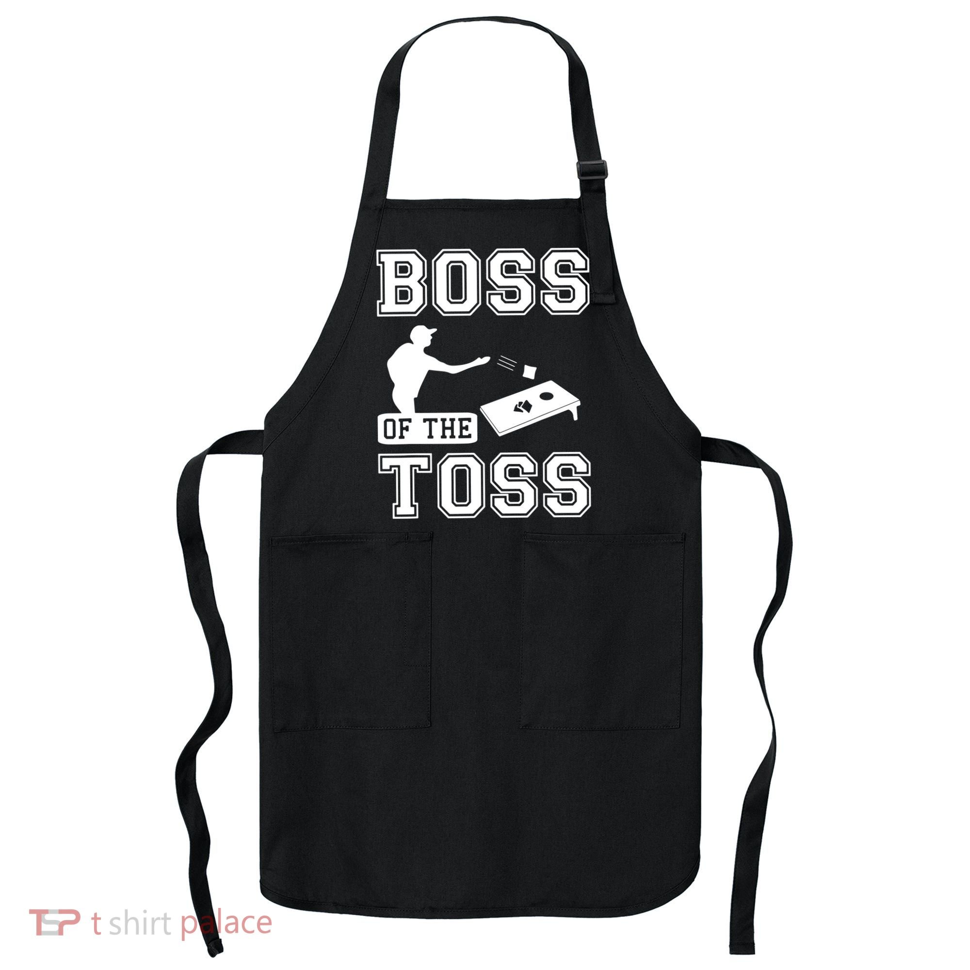 Boss Of Cornhole Game Apron