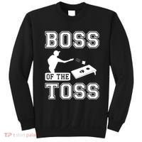 Boss Of Cornhole Game Sweatshirt thumb 0