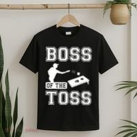 Boss Of Cornhole Game T-Shirt thumb 2