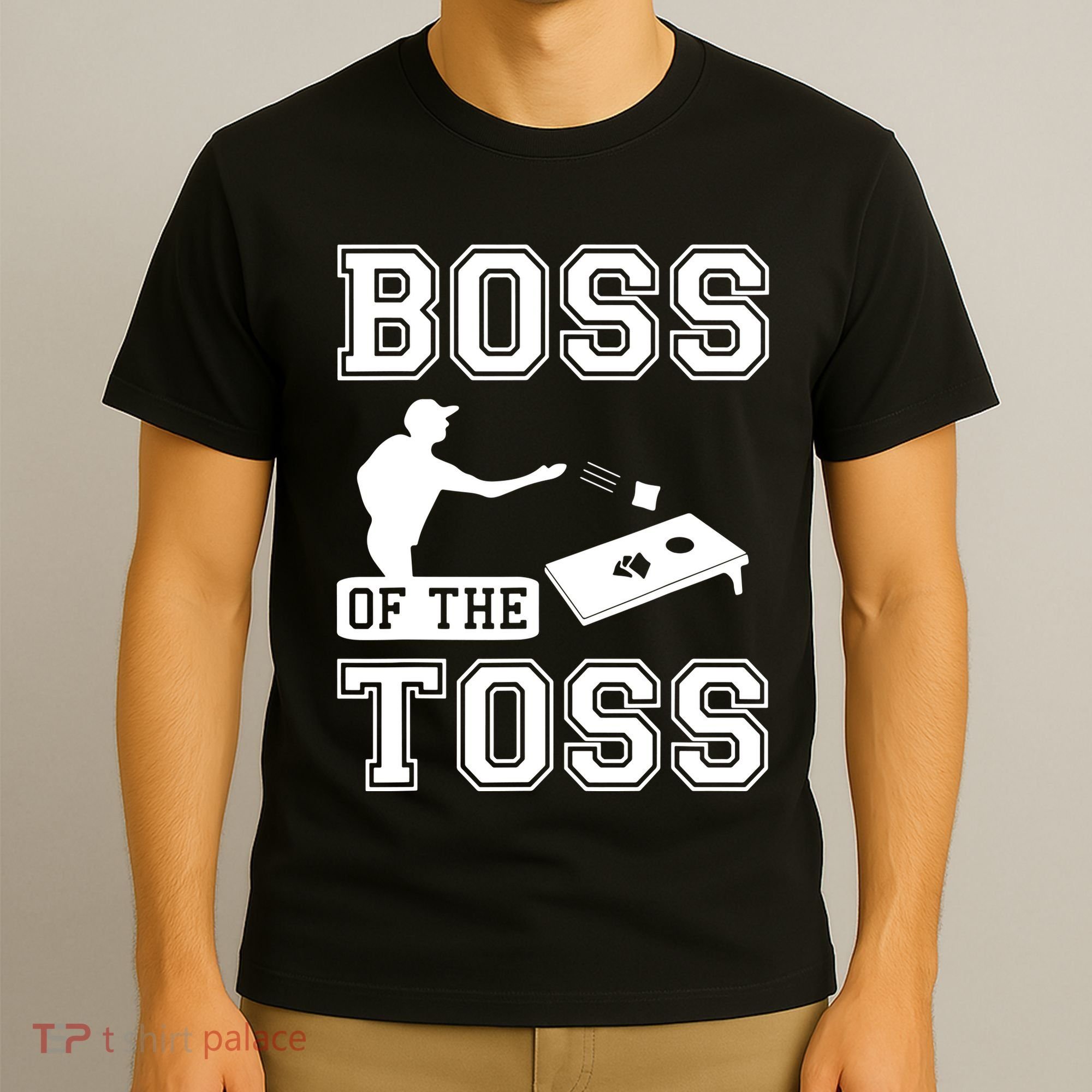Boss Of Cornhole Game T-Shirt