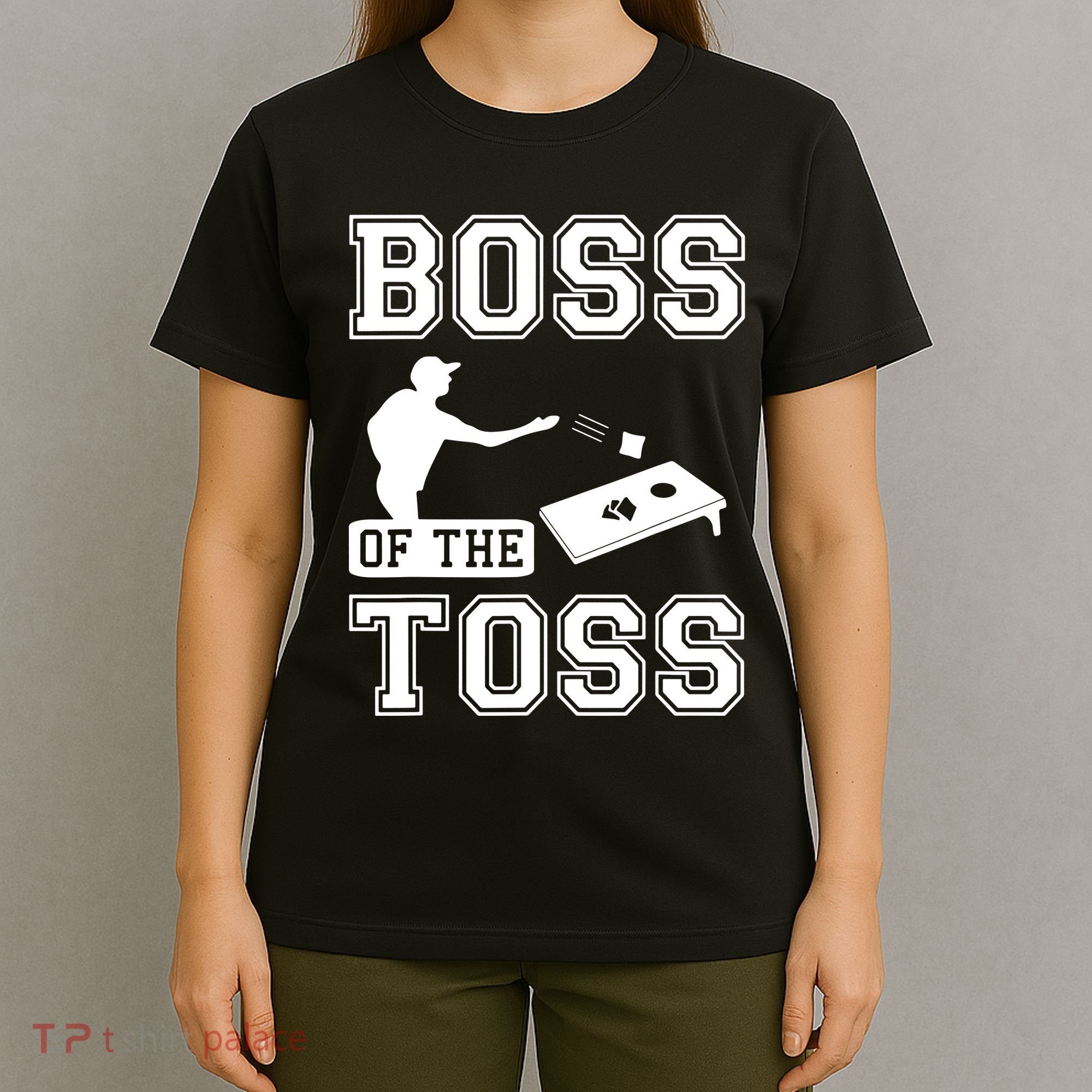 Boss Of Cornhole Game T-Shirt