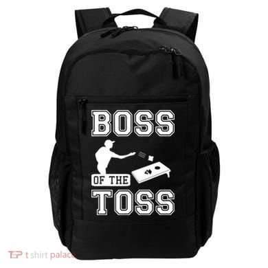 Boss Of Cornhole Game Backpack