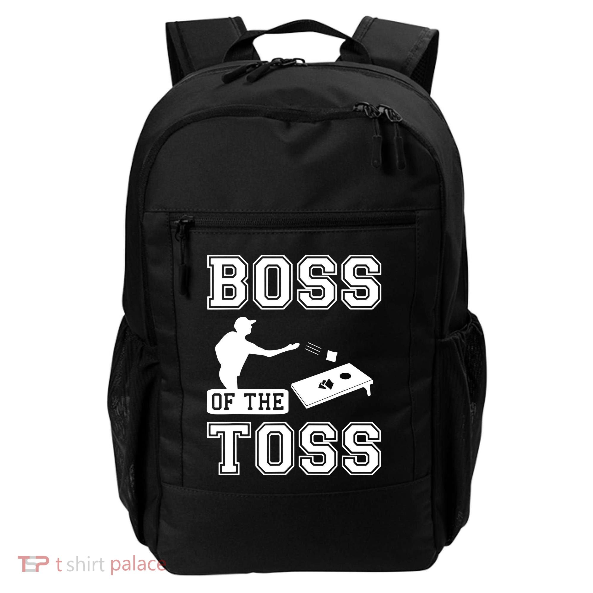 Boss Of Cornhole Game Backpack