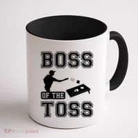 Boss Of Cornhole Game Coffee Mug thumb 1