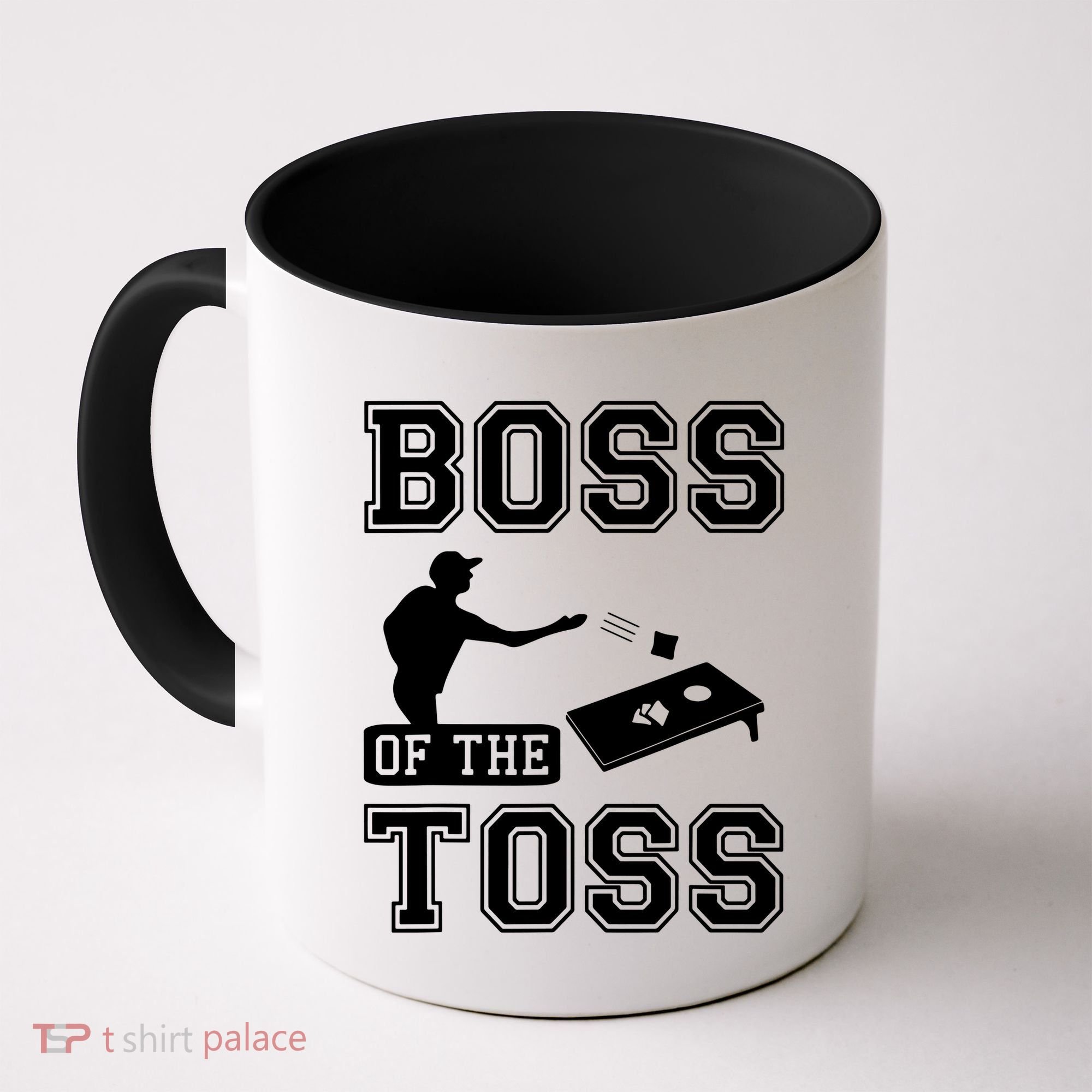 Boss Of Cornhole Game Coffee Mug