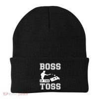 Boss Of Cornhole Game Beanie thumb 0