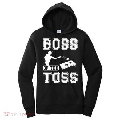 Boss Of Cornhole Game Women's Hoodie