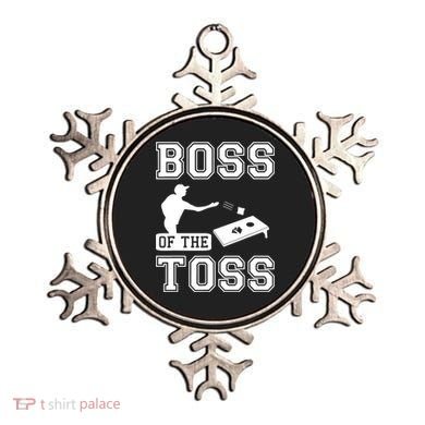 Boss Of Cornhole Game Ornament