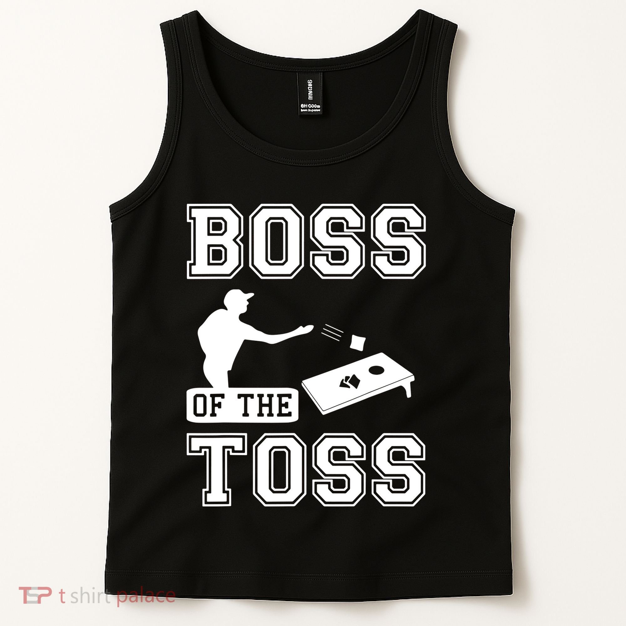 Boss Of Cornhole Game Tank Top