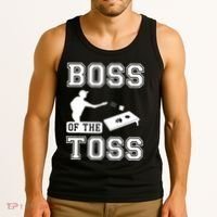 Boss Of Cornhole Game Tank Top thumb 3