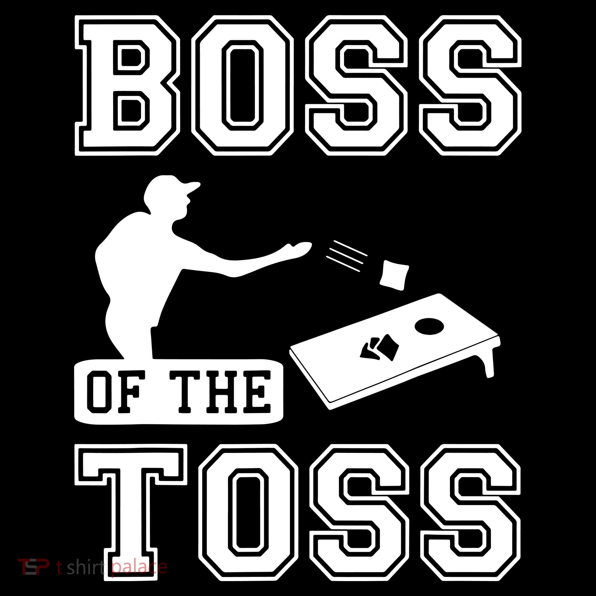 Boss Of Cornhole Game Visor