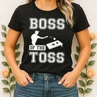 Boss Of Cornhole Game Women's T-Shirt thumb 2